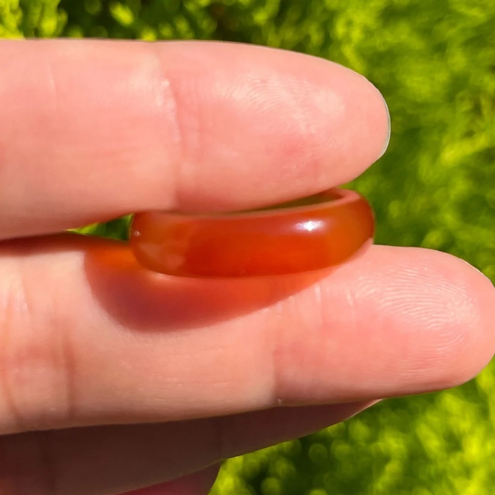 Size 6.5‎ carnelian ring